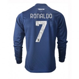 Fußballtrikots Juventus Cristiano Ronaldo 7 Auswärtstrikot 2020-2021 Langarm